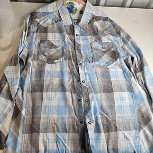 BKE Plaid shirt xl